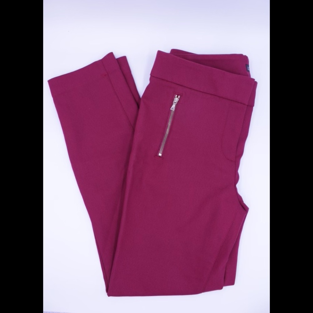 ✨ LOFT - Burgundy pants - Sz 4 ✨